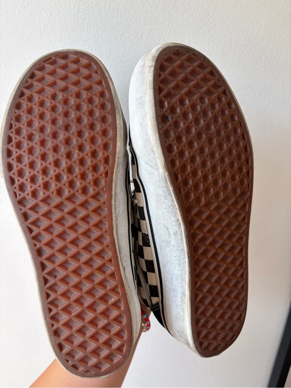 Vans Women’s Checkerboard Platform Sneakers - Picture 4 of 5